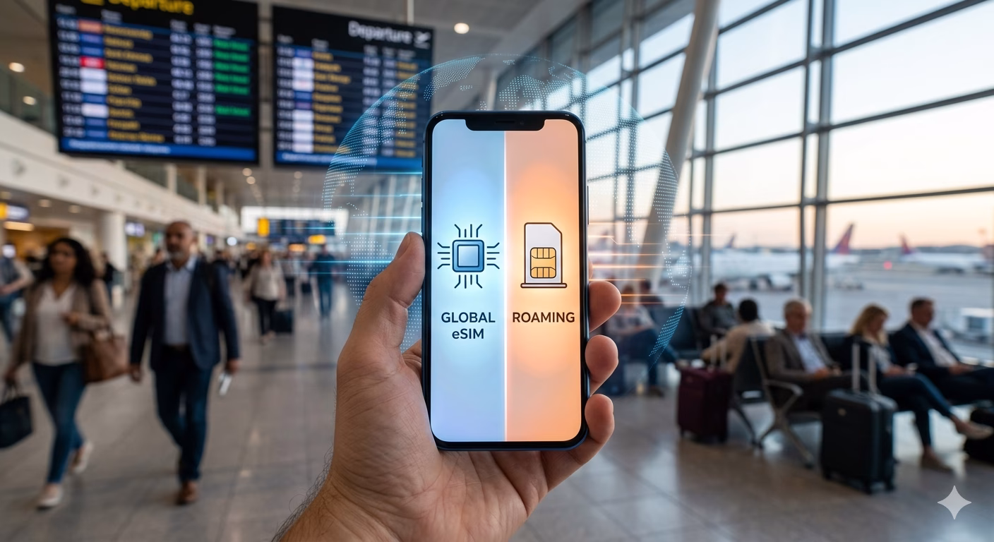 eSIM vs. Data Roaming: Which One Is Actually Better for Your Trip?