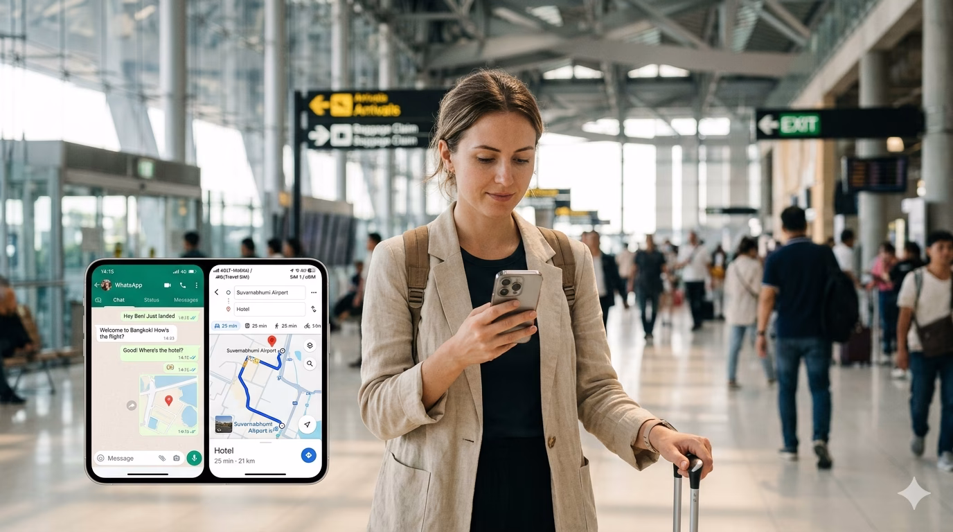 International Roaming vs eSIM for WhatsApp: A Practical Guide for Travelers