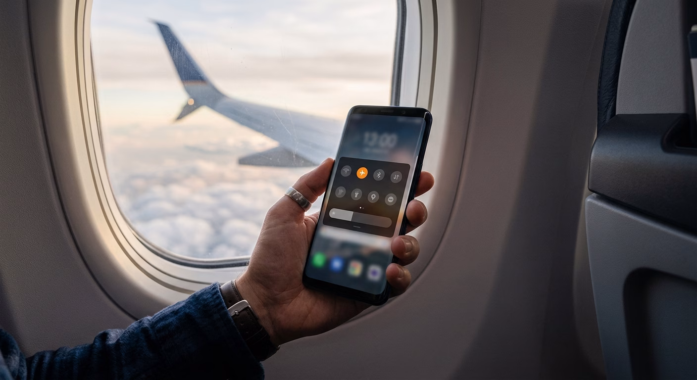 Airplane Mode for Travel: What It Turns Off and How It Stops Roaming Charges