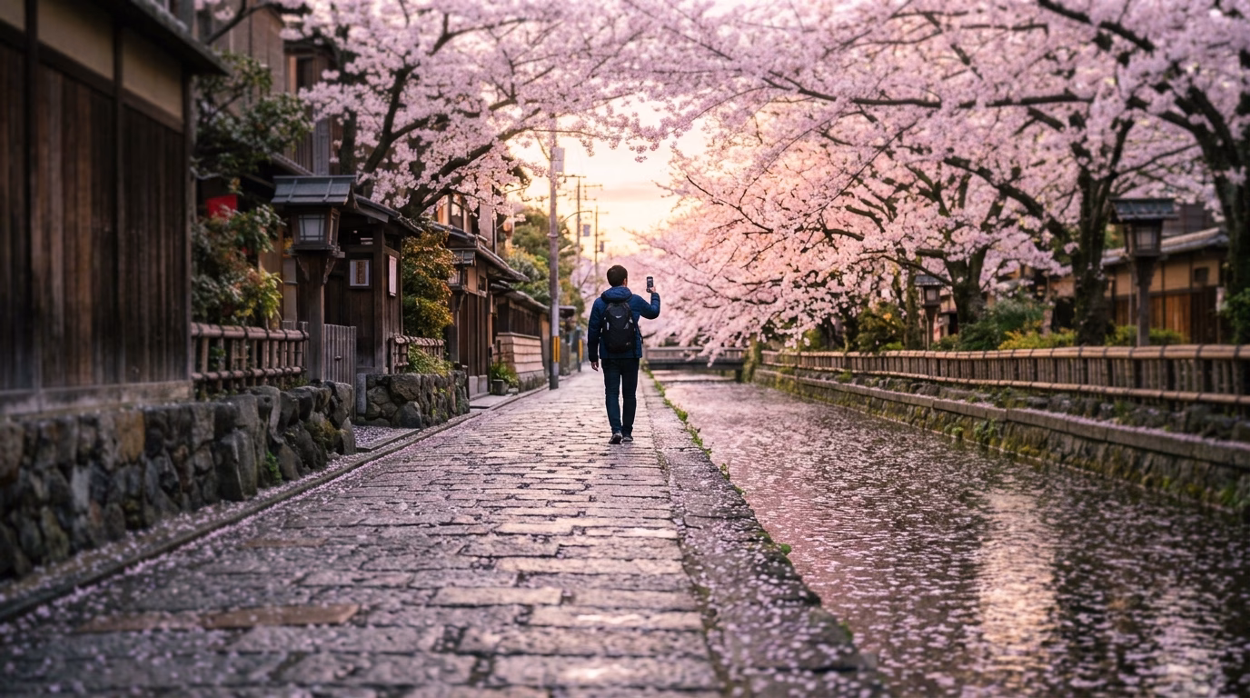 Japan Cherry Blossom Itinerary 2027: 7 Days From Tokyo to Kyoto